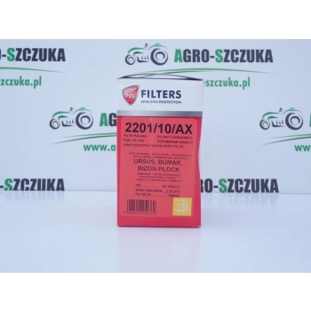FILTR PALIWA PAPIEROWY 6075  E020710 WYSOKOŚĆ 112MM (FT 555, 6050e, 80V , 80 IIIb, 6075 NE - SĘDZISZÓW niższy