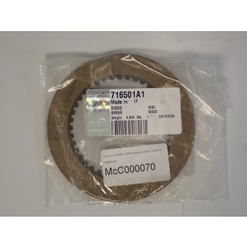 TARCZKA CIERNA SPRZĘGIEŁKA WOM 716501A1